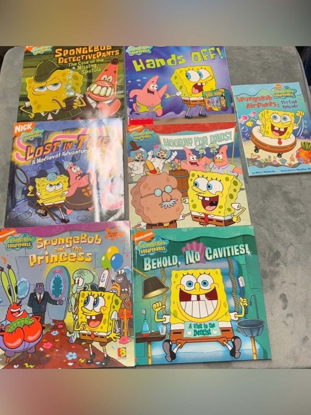Nickelodeon SpongeBob SquarePants Golden Books collection SpongeBob Golden Books